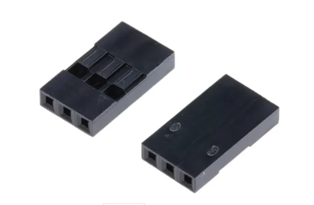 Connettore pin in plastica Dupont 3P 2.54mm