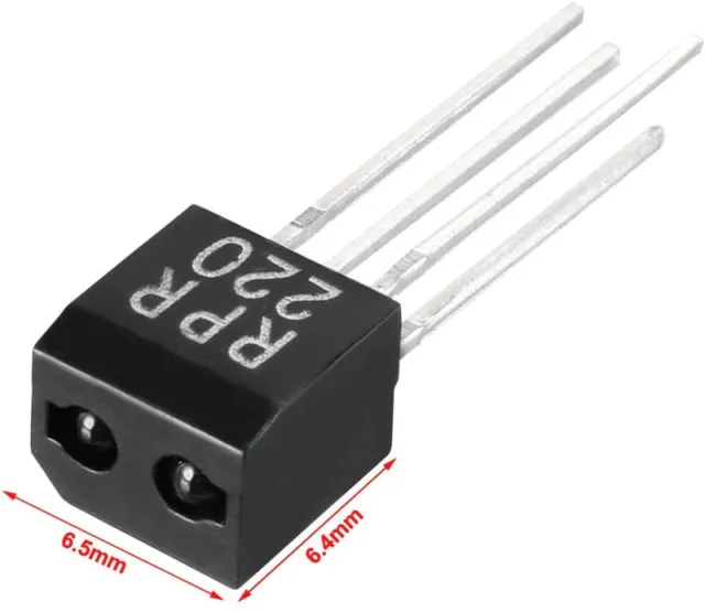 Sensore accoppiatore ottico riflettente interruttore optoelettronico RPR220