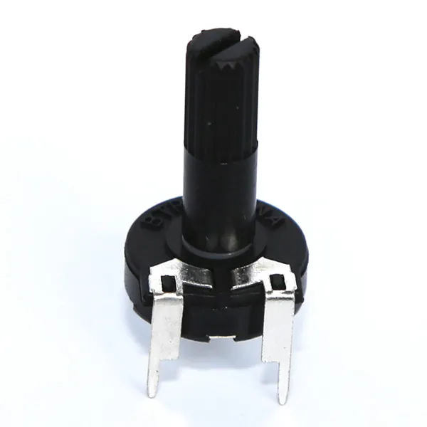 Potenziometro regolabile da 10K-ohm, orizzontale, con manopola da 15mm, hexagon socket