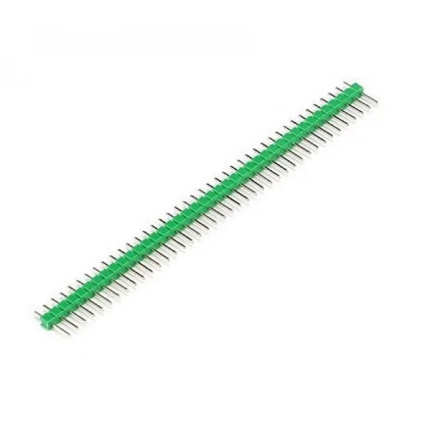 Header maschio a 40 pin 2.54mm Verde