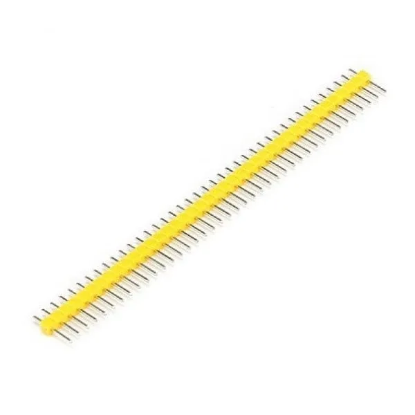 Header maschio a 40 pin 2.54mm Giallo