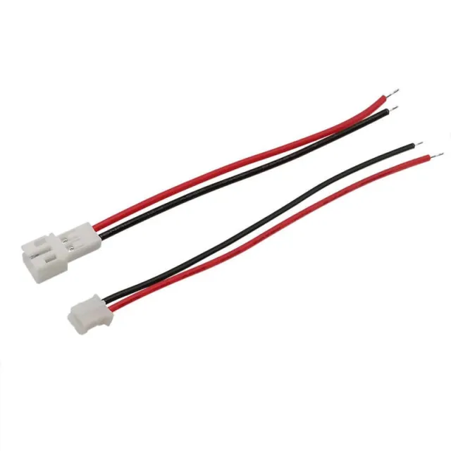 Set di connettori pigtail Micro JST PH a 2 pin maschio femmina
