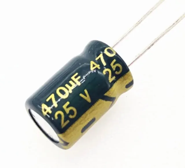 Condensatore 470uF 25v Elettrolitico (ELCO)