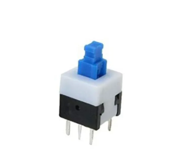 Pulsante | ON-OFF self lock | 7x7x12