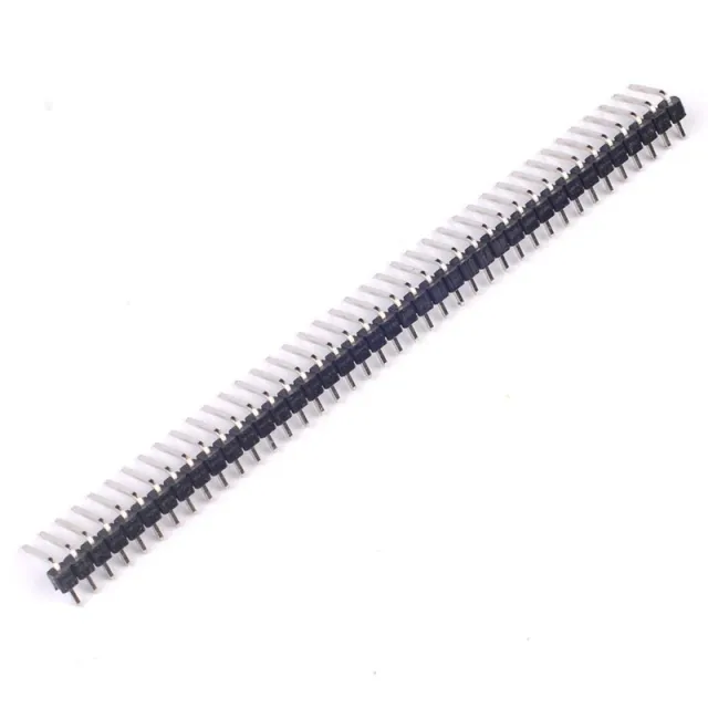 1X40pin 2,54 mm pin header singola fila angolata 90 gradi