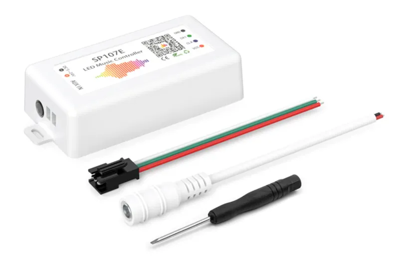 Controller luci disco striscia LED RGB WS2812 SP107E