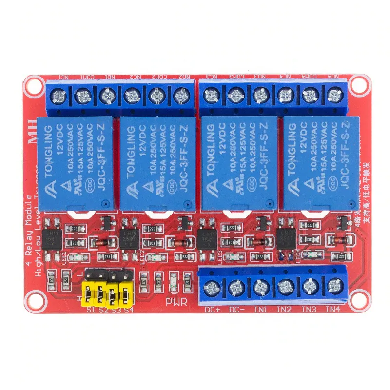 Modulo relè 12V | 4 canali