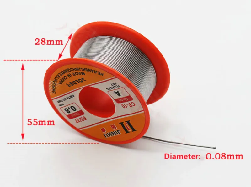 Stagno per saldatura 50g 0.8mm