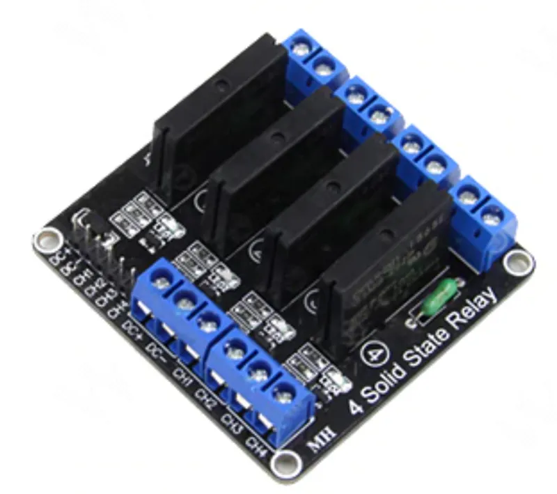 Modulo relè a stato solido 5V | 4 canali (OMRON G3MB-202P)