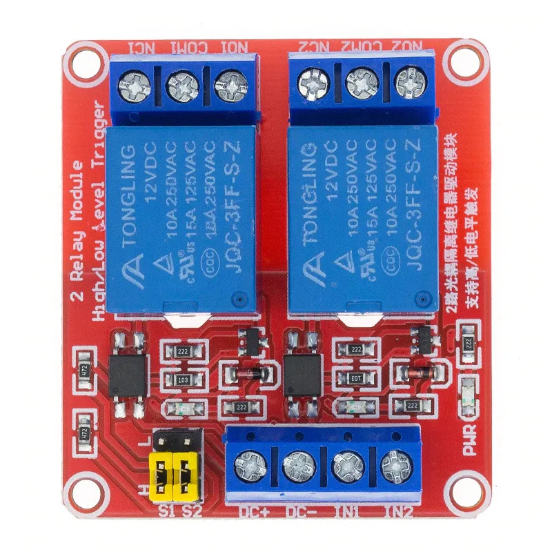 Modulo relè 12v | 2 canali