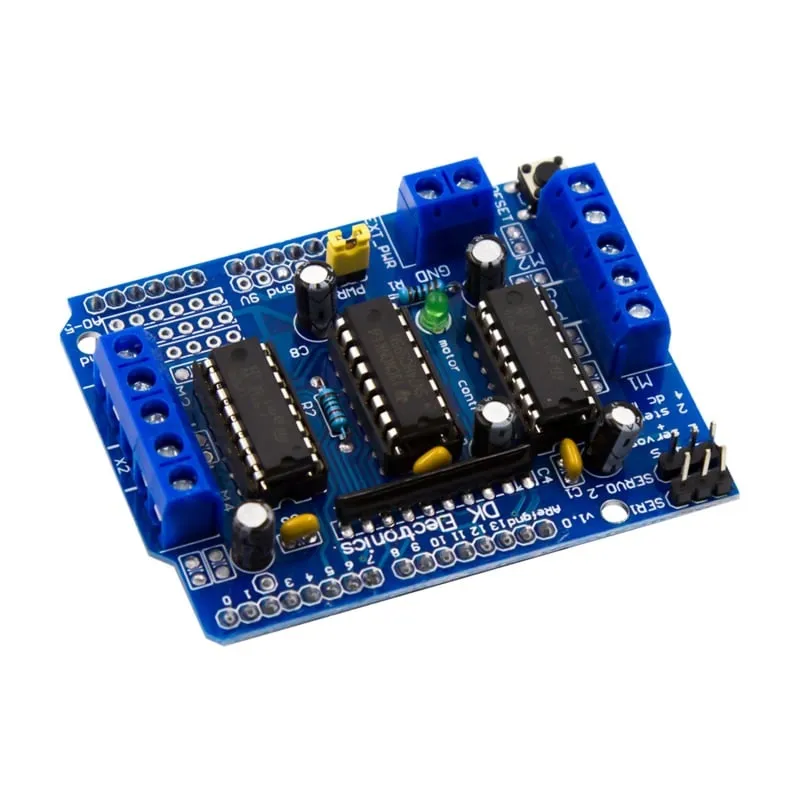 Shield driver motore L293D per Arduino