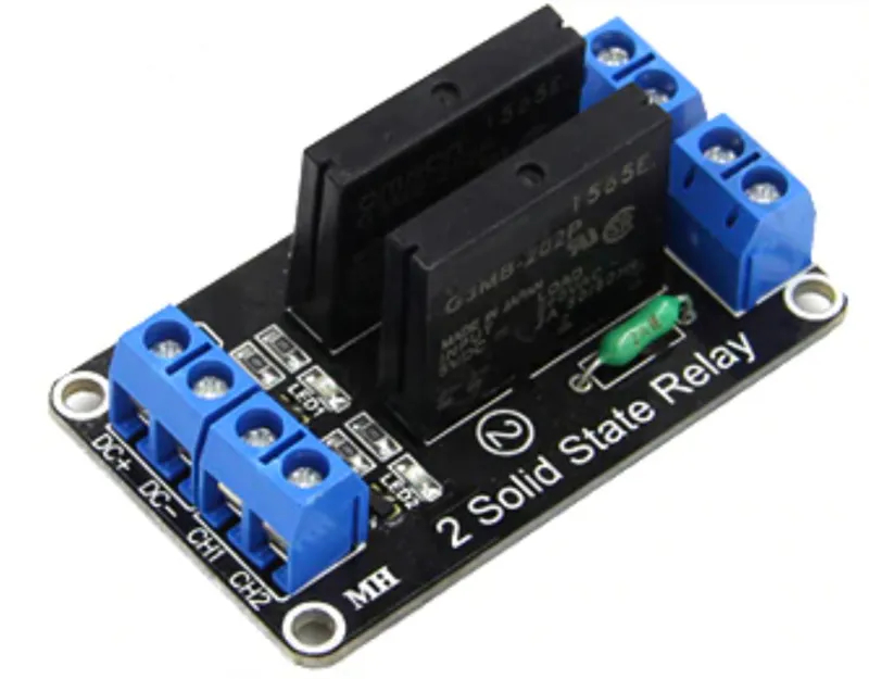 Modulo relè a stato solido 5V | 2 canali (OMRON G3MB-202P)