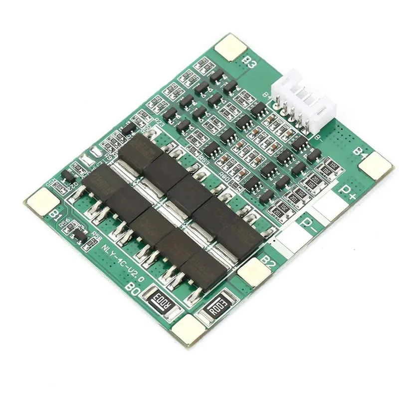 Circuito di protezione BMS 4S 30A con funzione di bilanciamento