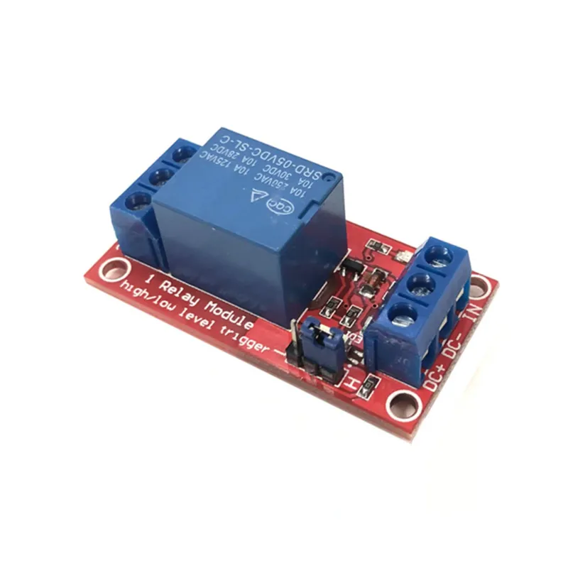 Modulo relè 5v con terminali a vite e optocoupler