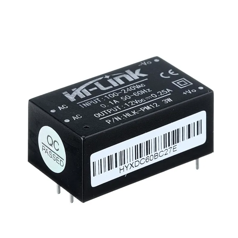 Modulo convertitore 220VAC a 12VDC 0,25A HLK-PM12