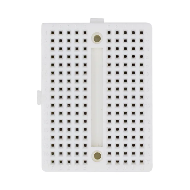Mini Breadboard 170 fori per prototipazione Bianco (connect)