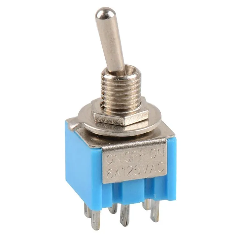 Interruttore a levetta MTS-203 6-Pin SPDT ON-OFF-ON