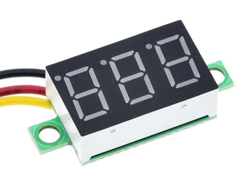 Voltmetro 0V-100V Rosso