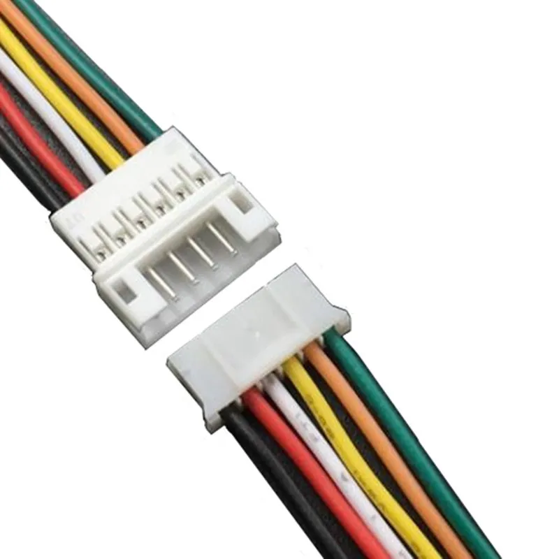 Set di connettori pigtail Micro JST PH a 6 pin maschio femmina