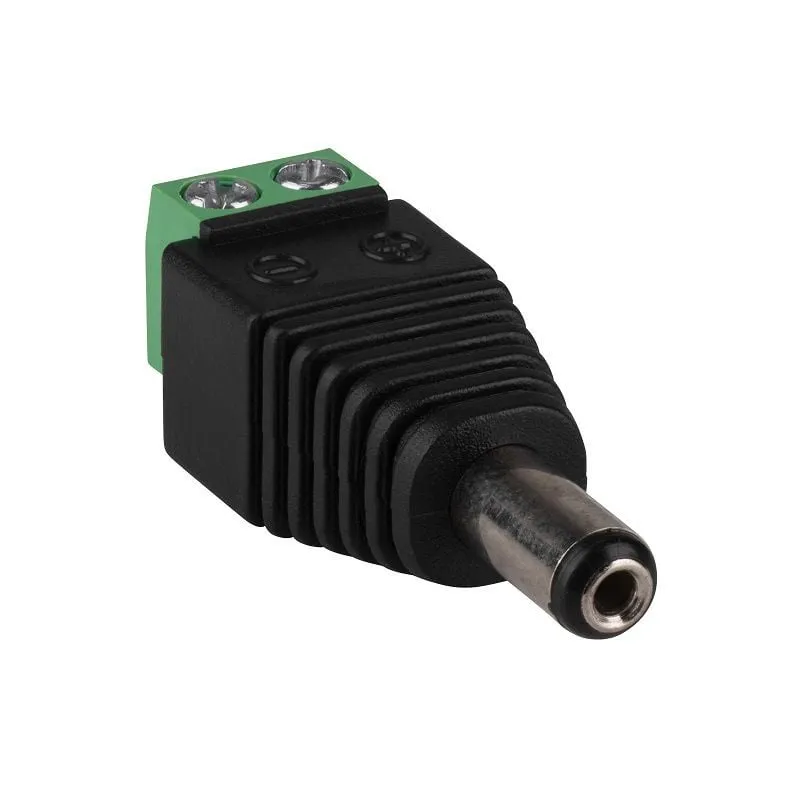 DC Jack Maschio 5.5mm a Terminal Block