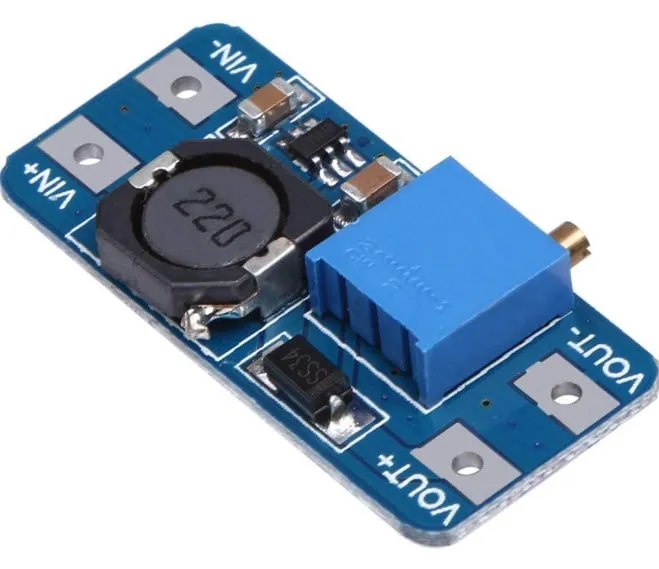 Modulo di alimentazione booster step-up DC-DC MT3608 2A Max