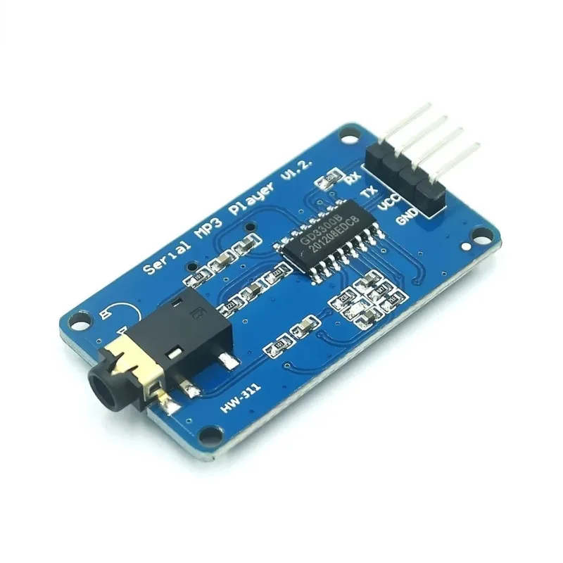 Modulo MP3 seriale UART TTL con slot Micro SD (alternativa YX5300)