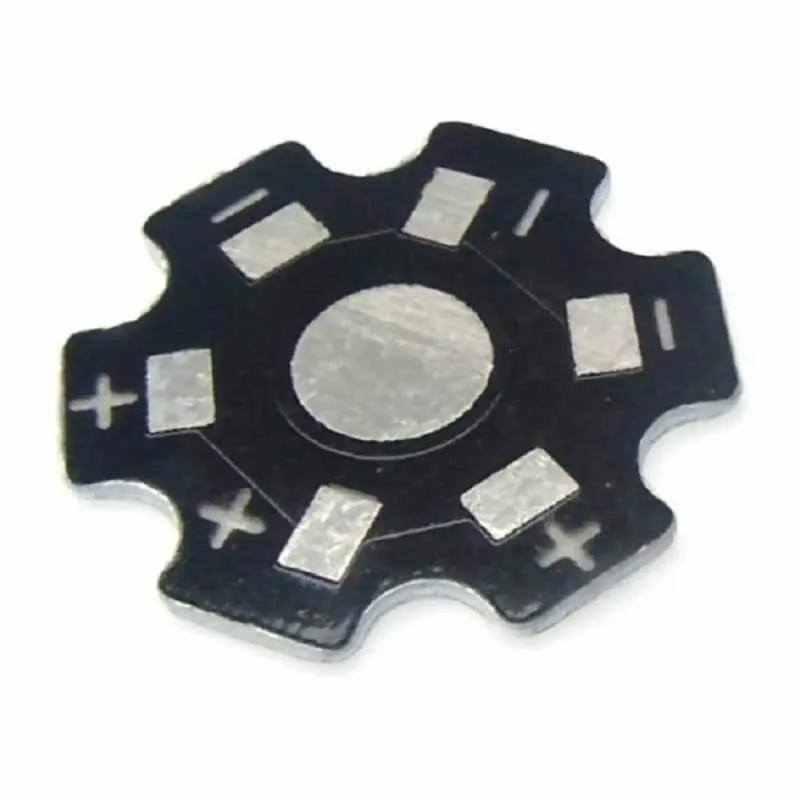 Dissipatore di calore/ blocco di raffreddamento per LED ad alta potenza da 1W e 3W