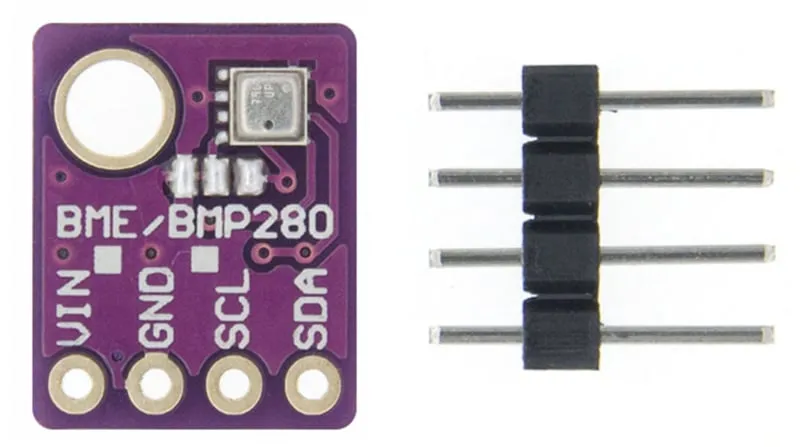 Sensore 3-in-1 Temperatura Umidità e Pressione Atmosferica | 5V | I2C | Bosch BME280