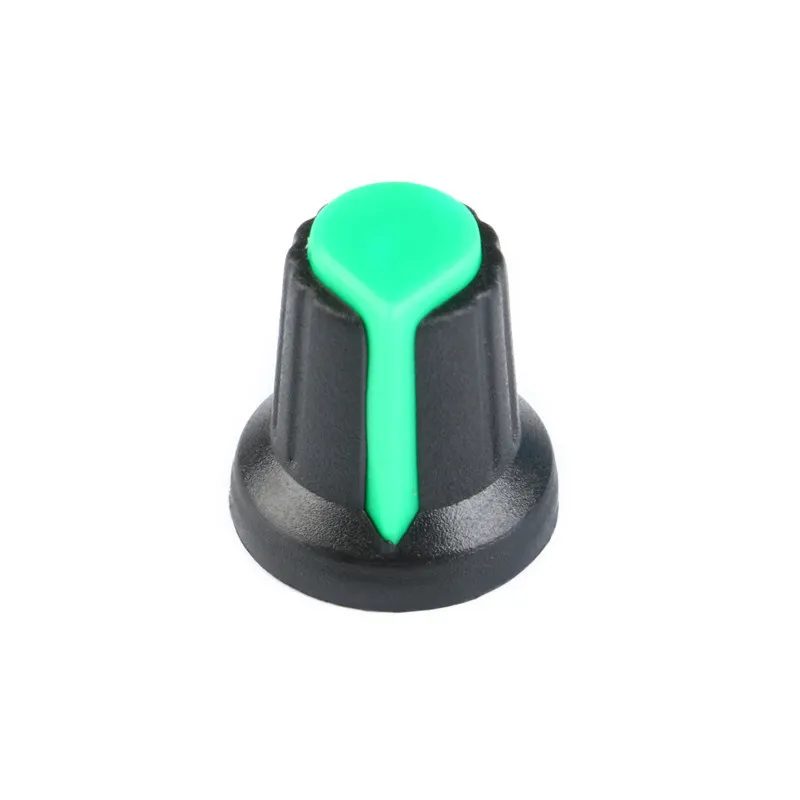 Manopola per potenziometro Verde 15mm 17mm