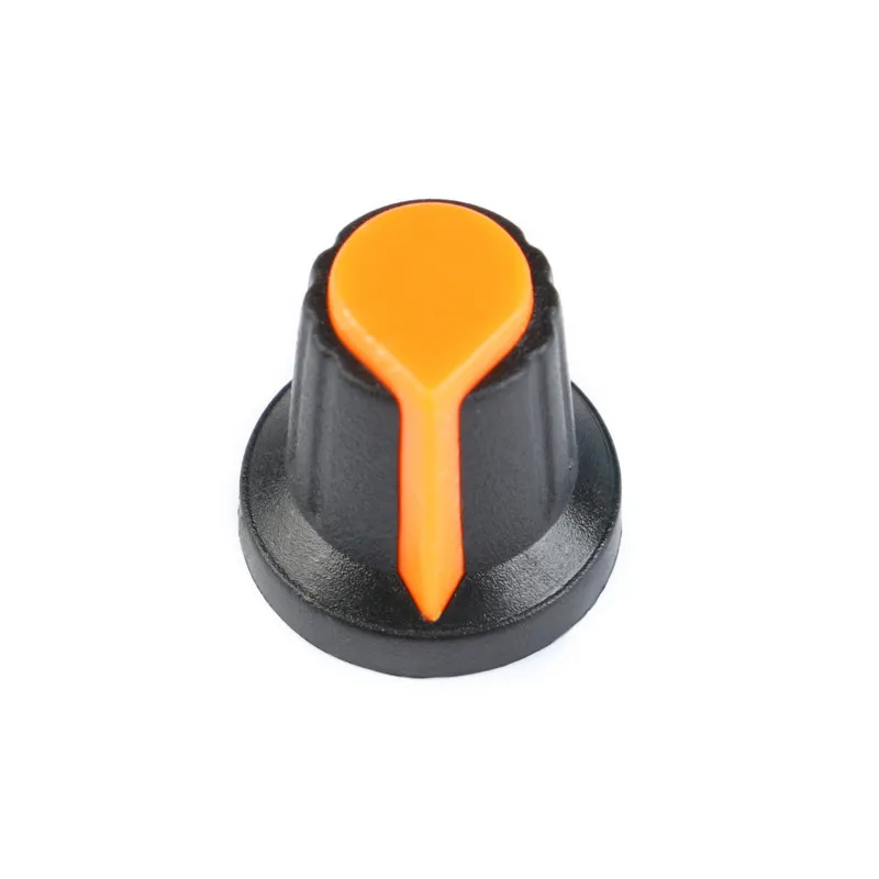 Manopola per potenziometro Arancione 15mm 17mm