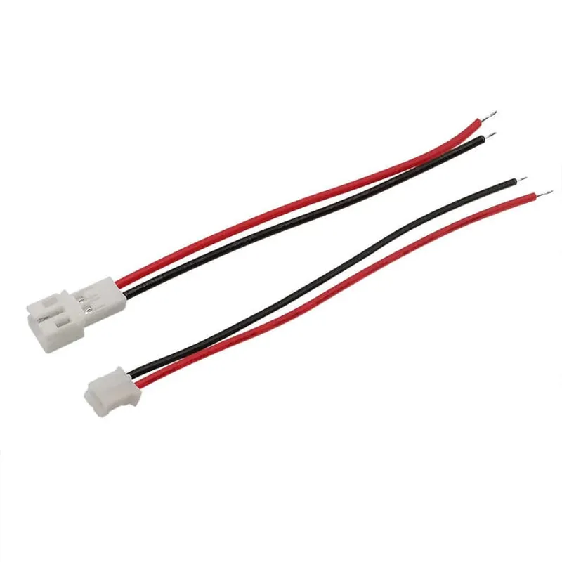 Set di connettori pigtail Micro JST PH a 2 pin maschio femmina